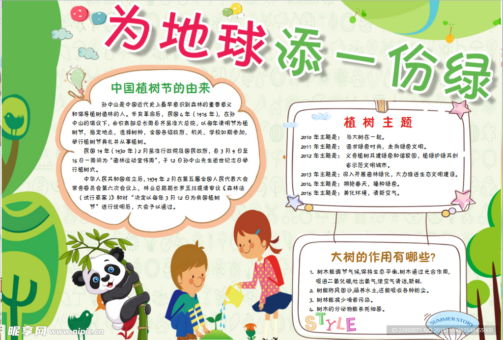 环保小报
