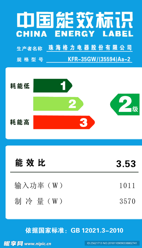 中国能效标识