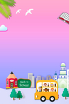开学季海报背景