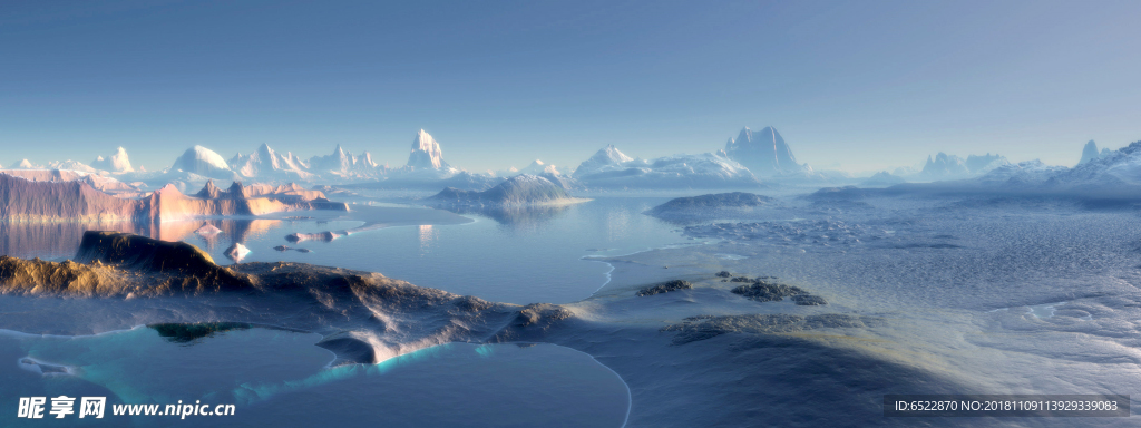 科幻地貌风景 科幻背景