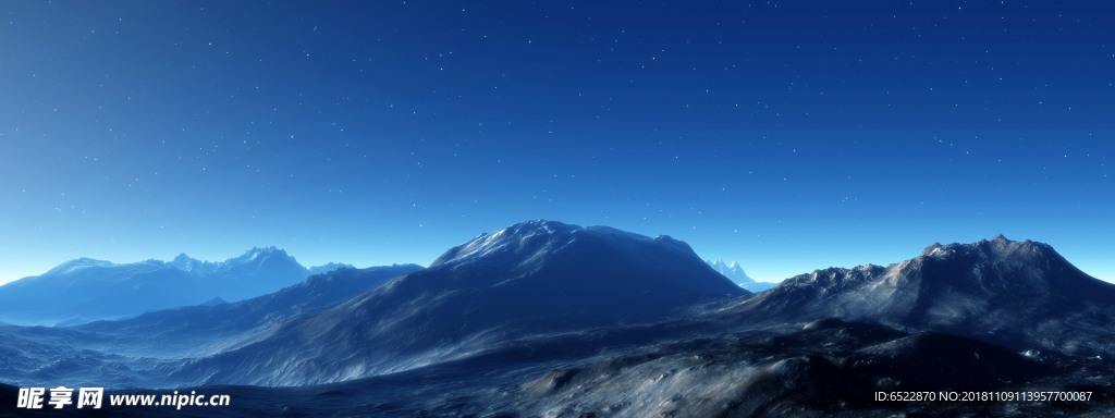 科幻地貌风景 科幻背景