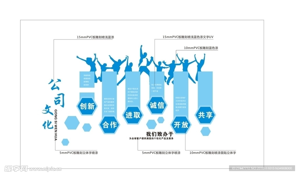 公司文化墙