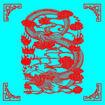 龙剪纸