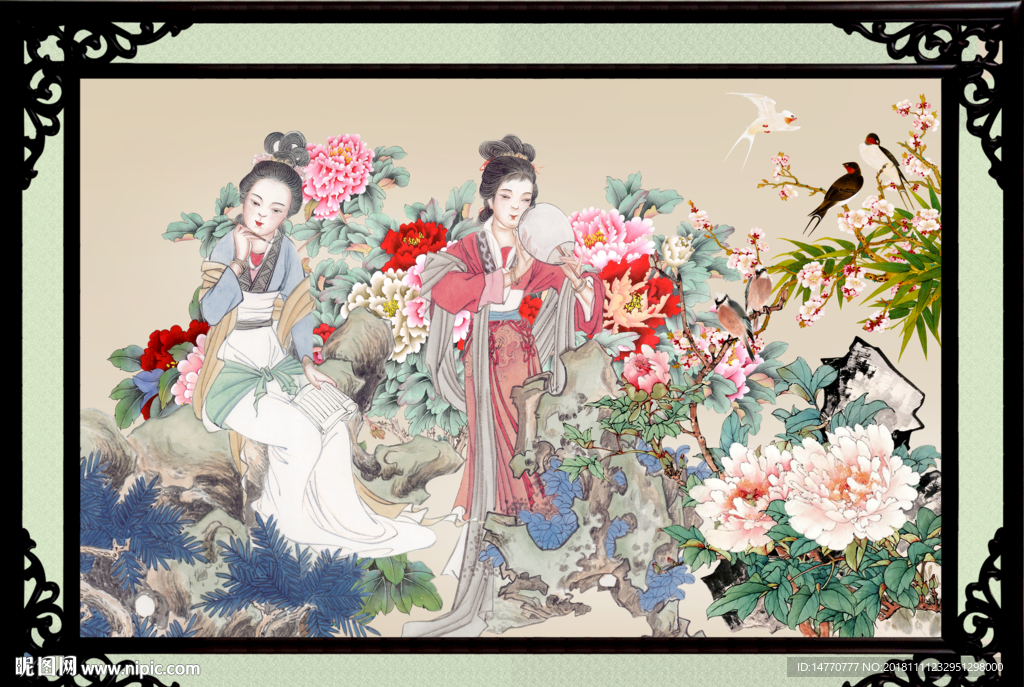 仕女图