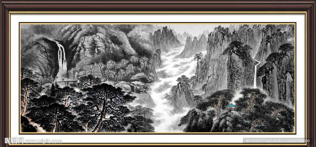 国画山水