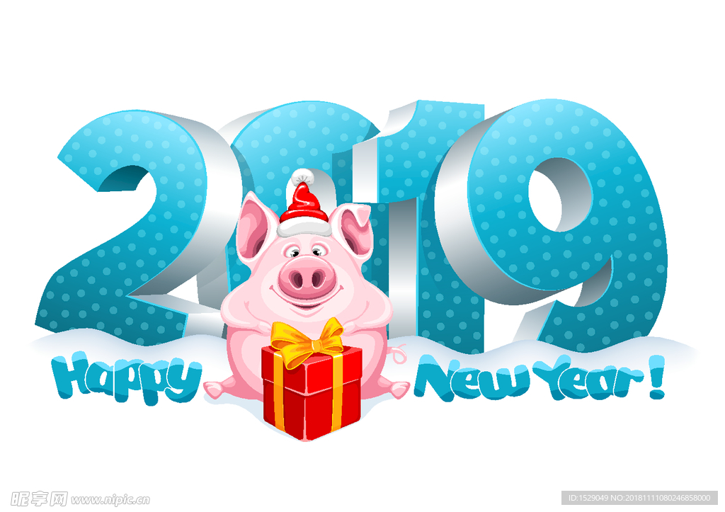 2019猪年背景