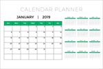 2019年台历