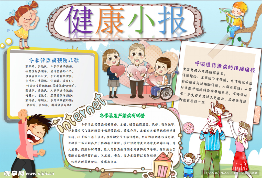 健康小报
