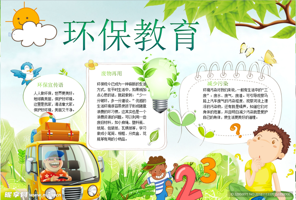 环保小报
