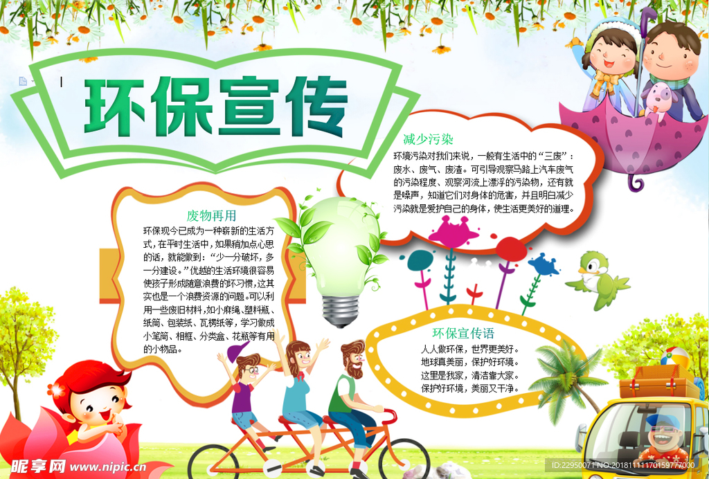 环保小报