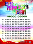 首都市民公约——少生制