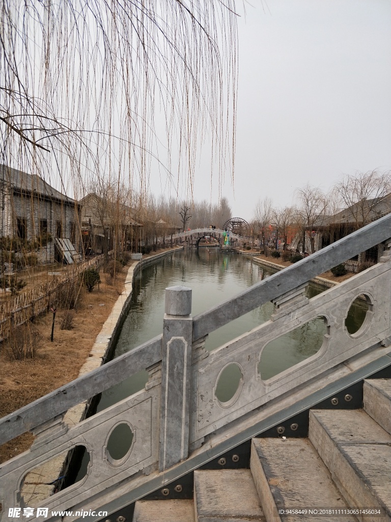 魏集古村落石桥