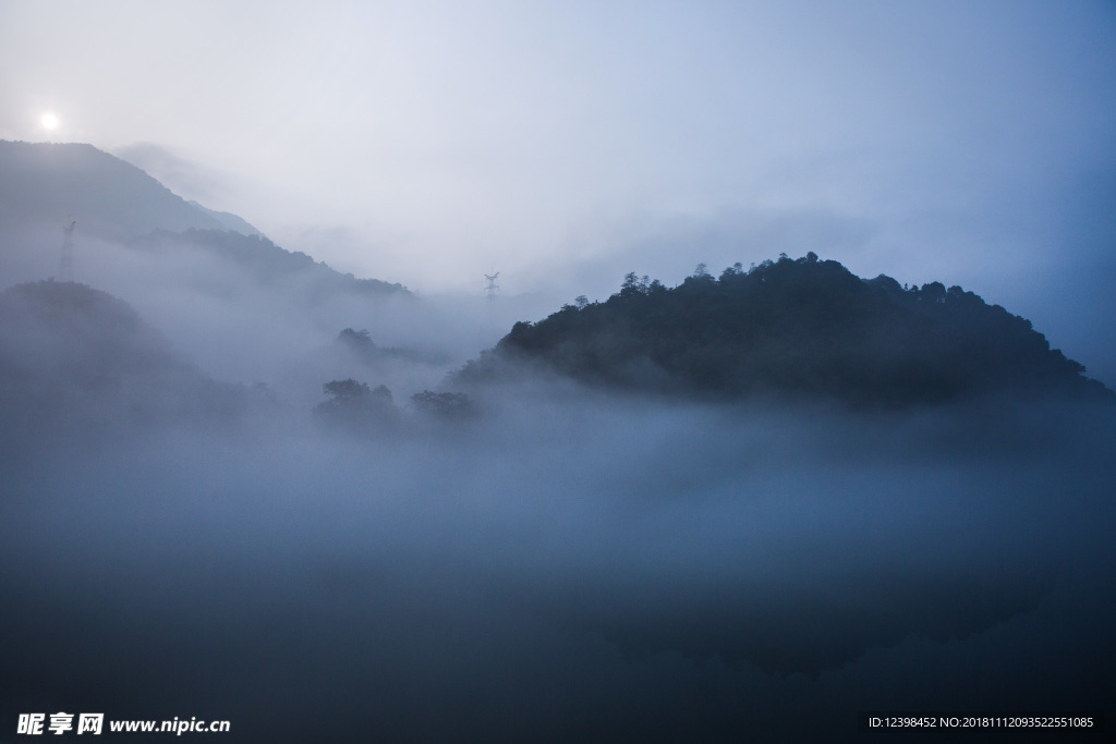 山区云海