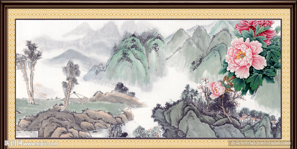 国画山水