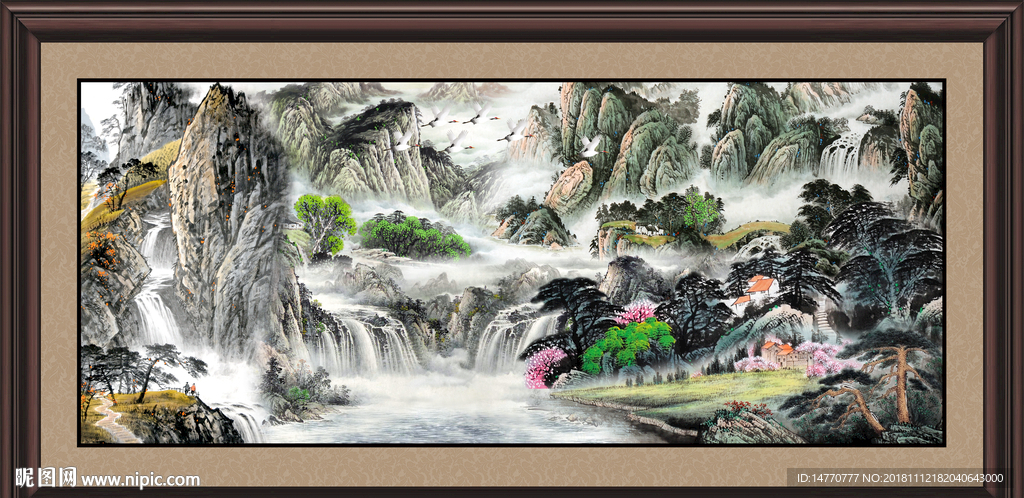 国画山水