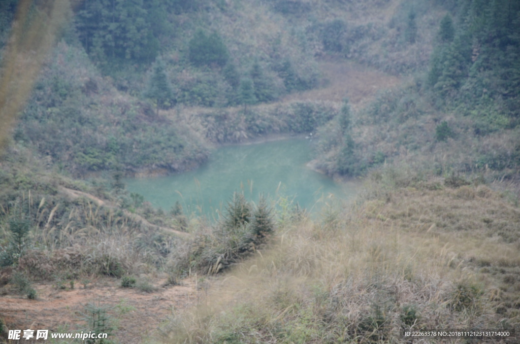 乡村灌溉水库