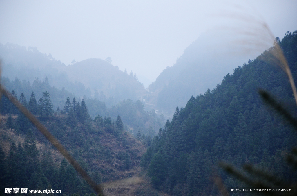 湖南湘西山景