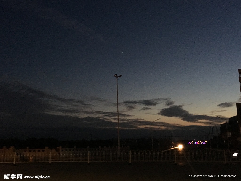 夜晚