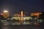 贵港   夜景  新世纪广场