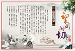 中医四诊展板