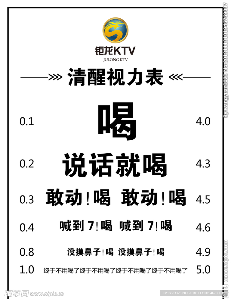 视力表