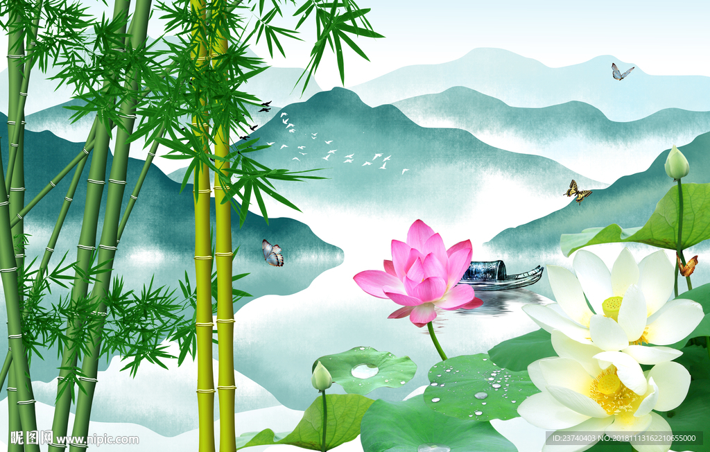 大型背景墙