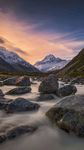白色的大山图片