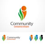 母婴用品午托班logo标志设计