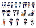 卡通警察