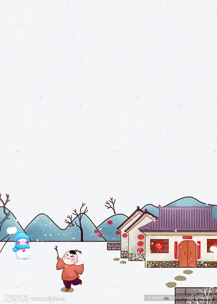 冬天背景