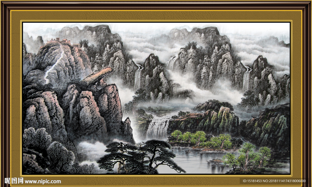 水墨山水