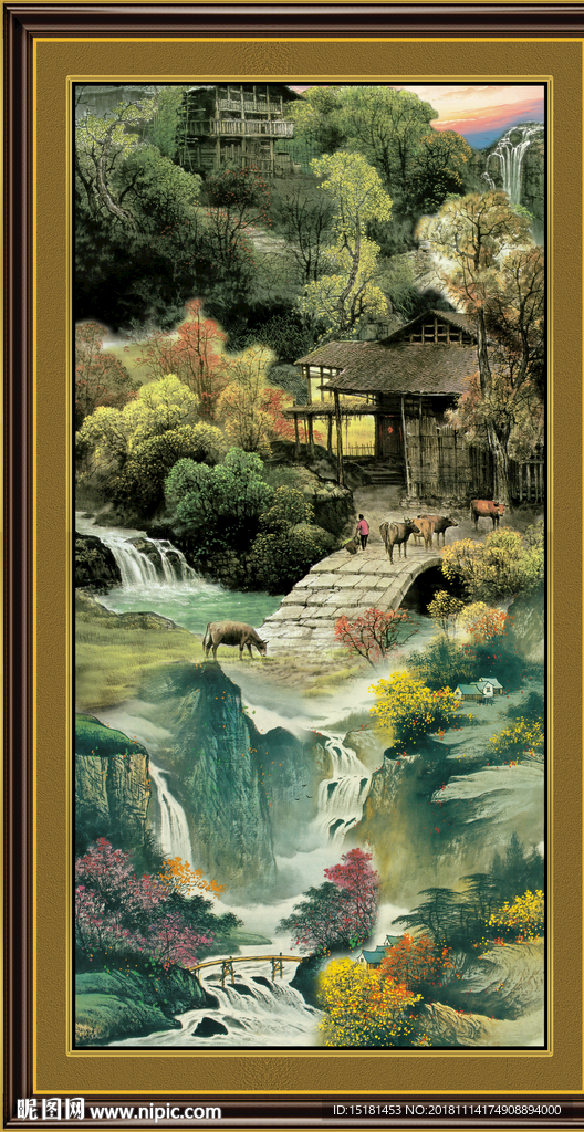 国画山水