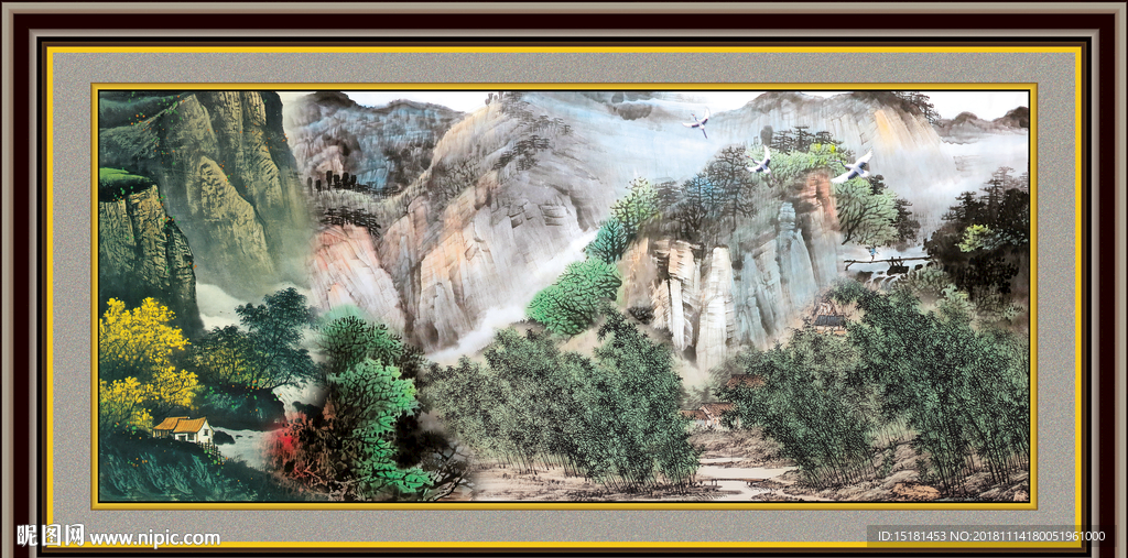 国画山水