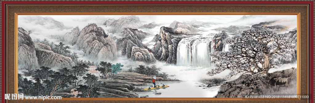 水墨山水