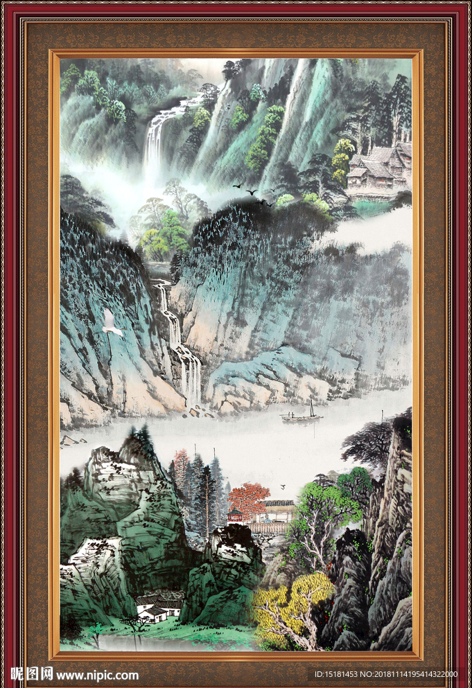 国画山水