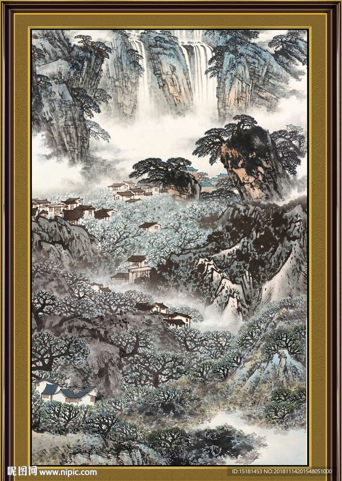 水墨山水