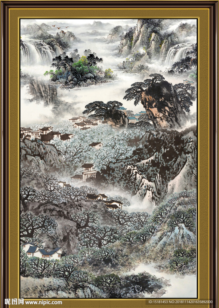 水墨山水