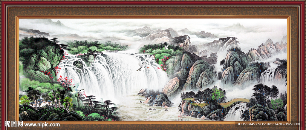 水墨山水
