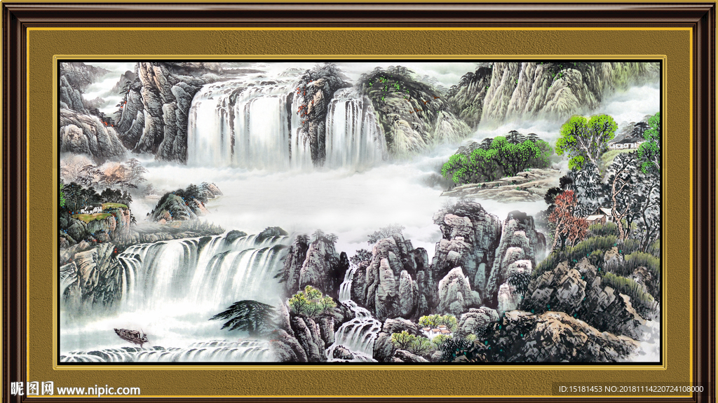 水墨山水