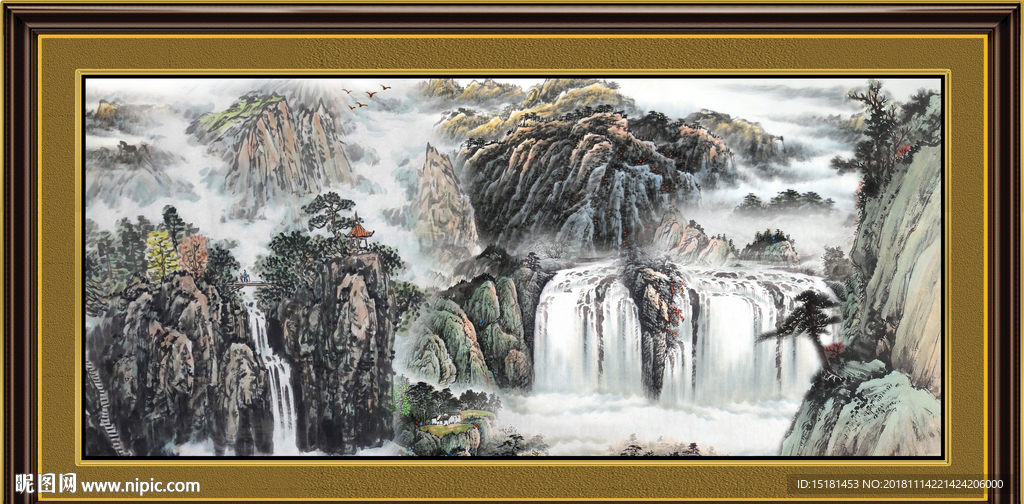 水墨山水