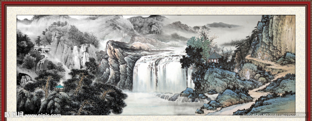 水墨山水