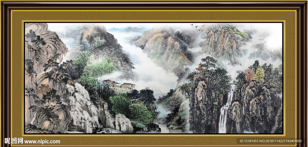 水墨山水