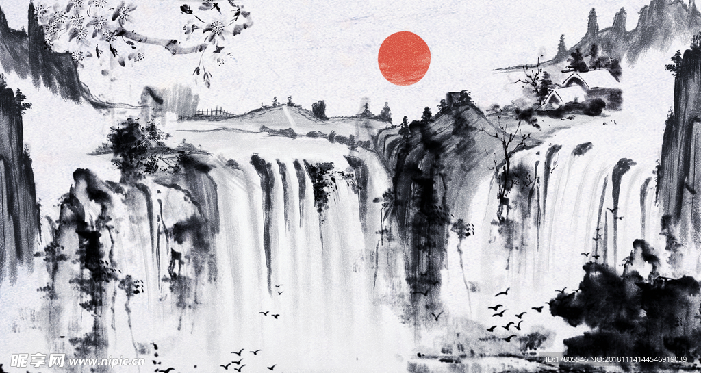 中国风背景 中国风素材 中国风