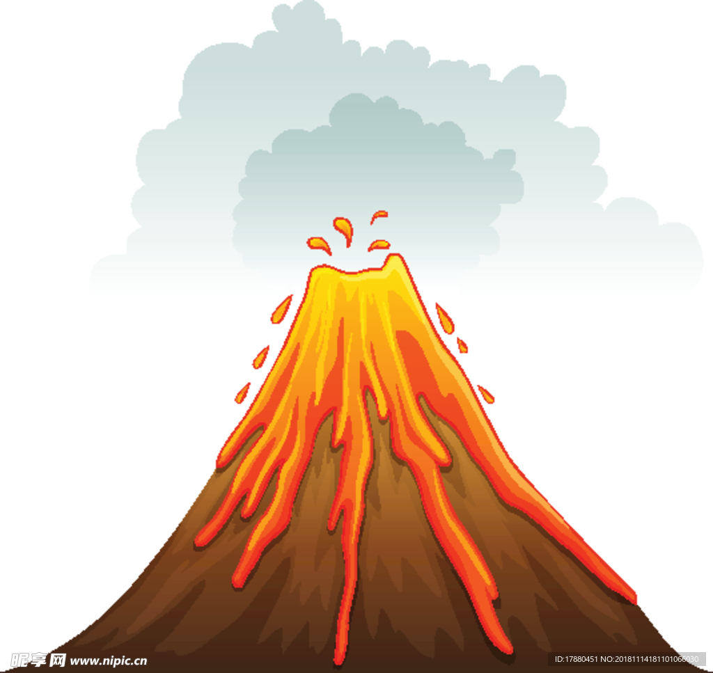 火山爆发