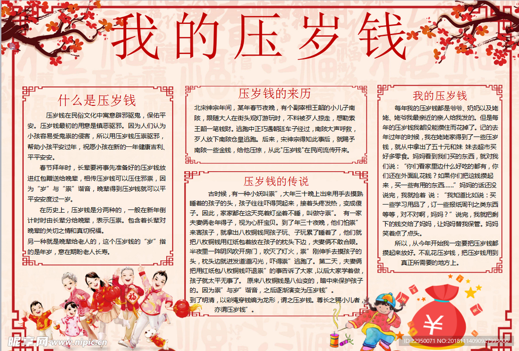 春节小报