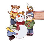 堆雪人
