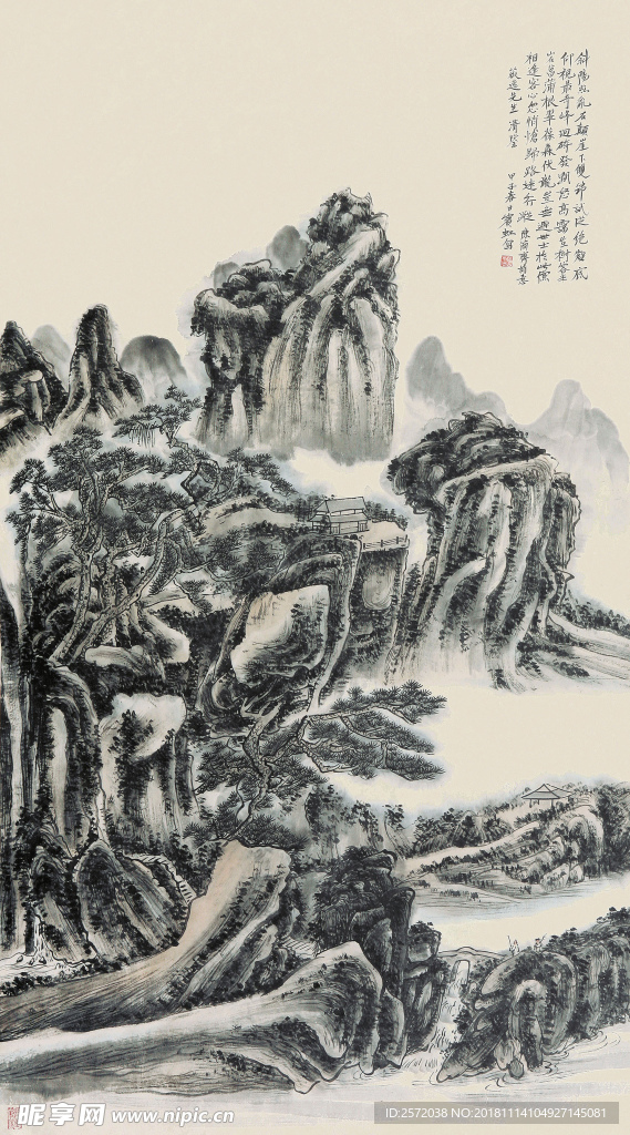 奇峰绝壑