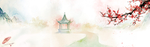 中式水墨背景