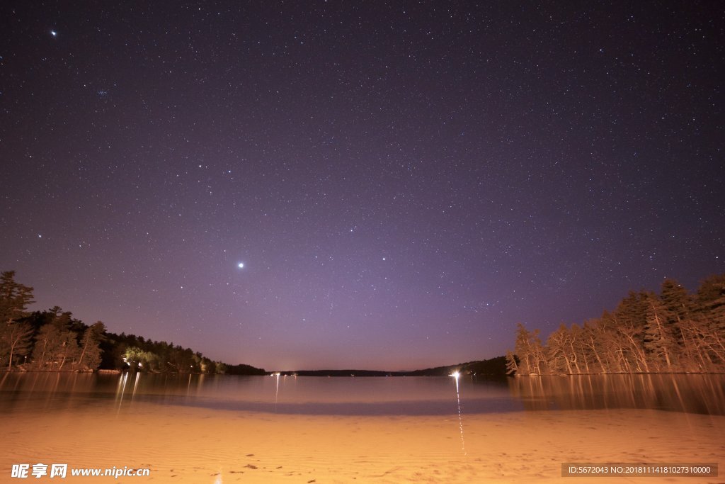 繁星夜空 星光 唯美 夜色夜景