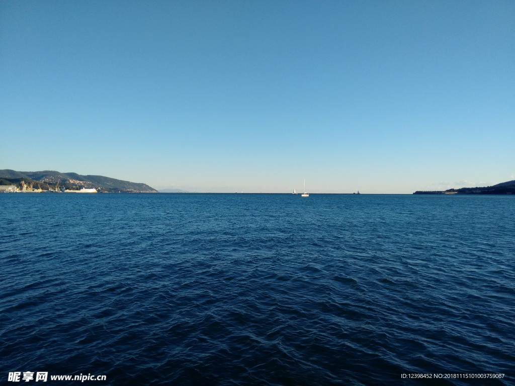 大海美景